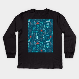 Save the ocean Kids Long Sleeve T-Shirt